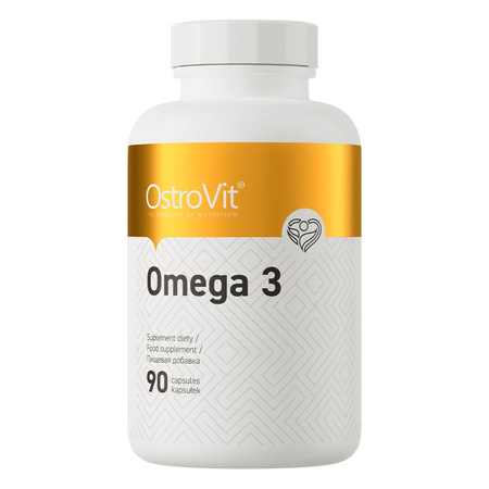 OSTROVIT Omega 3 kwasy tłuszczowe EPA i DHA 90 kaps.