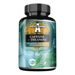 Apollo's Hegemony Caffeine + Theanine suplement diety 120 kaps.