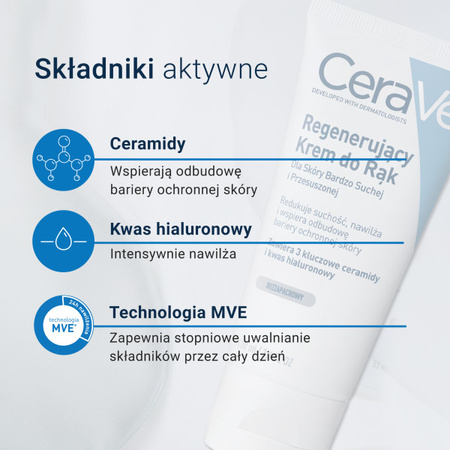 CeraVe regenerujący krem do rąk 100 ml