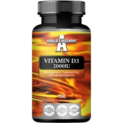 APOLLO'S HEGEMONY Vitamin D3 2000 IU 180 kaps.