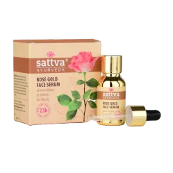 Sattva - Rose Gold Serum różane ze złotem do twarzy 15ml