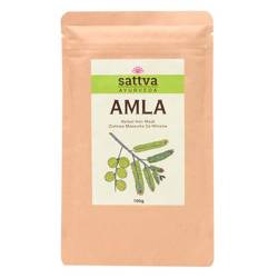 Zestaw 2x Sattva - Maseczka ziołowa do włosów Amla 100g