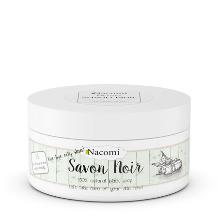 Nacomi Mydło Czarne Savon Noir 120G