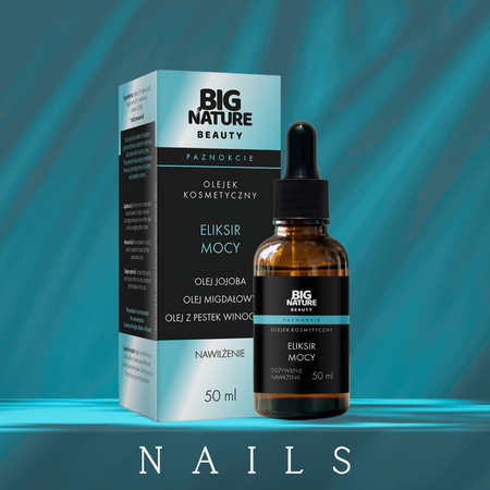 Big Nature OLEJEK Eliksir Mocy 50 ml paznokcie