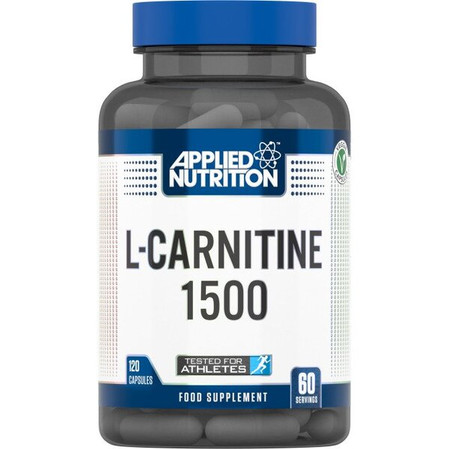 Applied Nutrition L-Carnitine 1500 mg L-Karnityna na wsparcie utraty wagi 120 kaps.