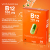 Nexon Witamina B12 100μg wspiera prawidłowe funkcjonowanie organizmu 30 kaps.