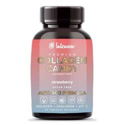 Intenson Collagen Candy 60 tabl do ssania smak truskawka