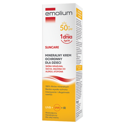 Emolium Suncare Mineralny krem ochronny dla dzieci SPF 50+ 50 ml