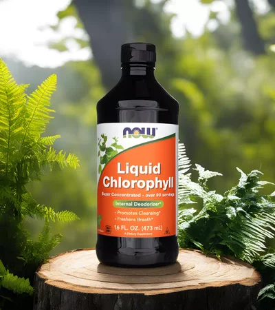 Now Foods Chlorofil w płynie na wsparcie detoksu 473 ml