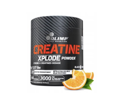 Olimp Creatine Xplode matrix kreatyny 260g smak pomarańcza