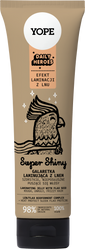 Yope Daily Heroes Super Shiny Galaretka laminująca z lnem do włosów 140ml