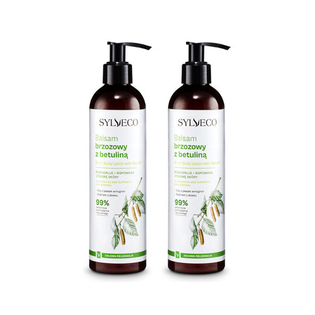 Zestaw: 2x Sylveco - Balsam brzozowy z betuliną - 300 ml