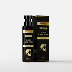 Sattva For Men Szampon do brody i włosów Hair&Beard Wash100 ml
