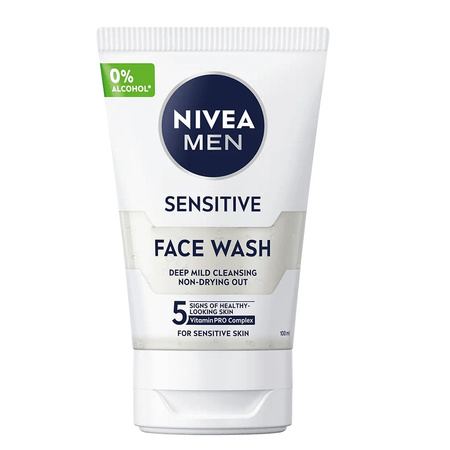 Men Sensitive żel do mycia twarzy 100ml