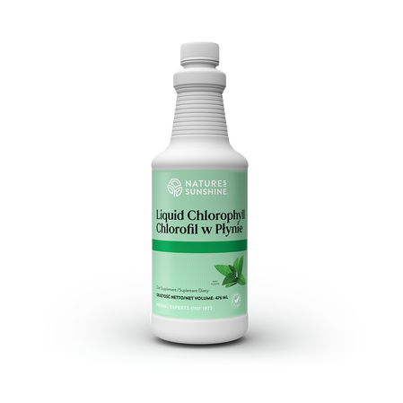 Nature's Sunshine Chlorofil w Płynie na wsparcie odporności i oczyszczania organizmu 475,6 ml