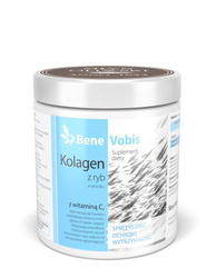 Bene Vobis Kolagen Rybi (hydrolizat żelatynowy) z Witaminą C 250 g