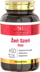 Noble Health Żeń szeń DUO 60 kaps.