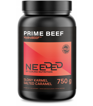 NEEDED Prime Beef odżywka białkowa 750g smak słony karmel