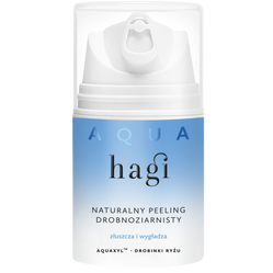 Hagi - Aqua Zone łagodny peeling z drobinkami ryżu 50 ml