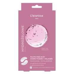 L'biotica Hydrożelowe płatki pod oczy z kolagenem 1 para