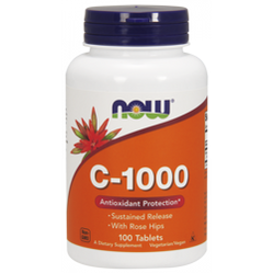 Witamina C 1000 mg o przedłużonym uwalnianiu (100 tabl.)