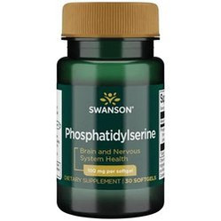 Fosfatydylseryna 100mg - suplement na pamięć 30 kaps. Swanson