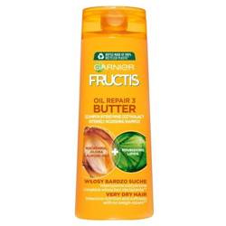 Fructis Oil Repair 3 Butter szampon intensywnie odżywiający do włosów bardzo suchych 400ml