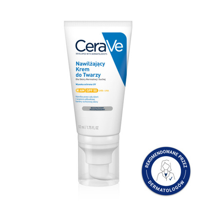 CeraVe AM nawilżający krem do twarzy SPF50 52 ml