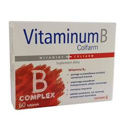 Colfarm − Vitaminum B complex − 60 kaps.