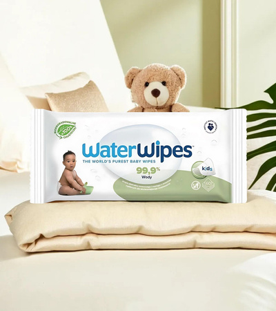 WaterWipes BIO - Chusteczki Soapberry - 60szt. - KRÓTKA DATA 31.10.2025 