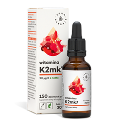 Aura Herbals Witamina K2mk7 w kroplach 30 ml