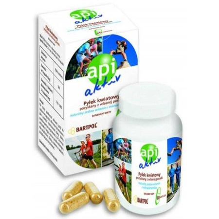 Bartpol Api Aktive Pyłek Kwiatowy 60T