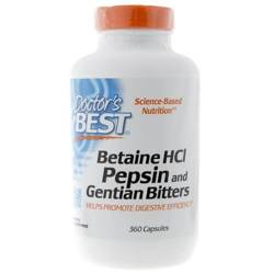 Betaina HCL + Pepsyny + Korzeń Goryczki (360 kaps.)