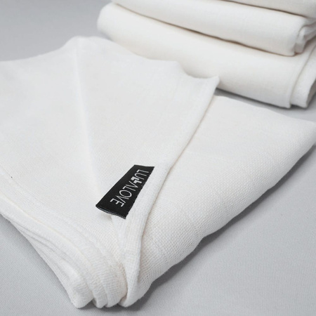 Lullalove, Zestaw pieluch tetrowych dużych, 4 szt.