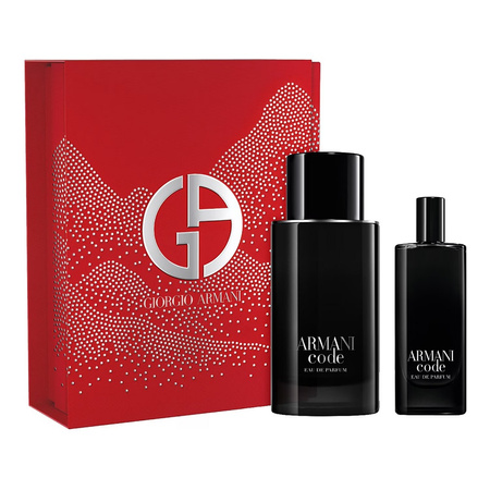 Armani Code Pour Homme perfumy spray 75ml + perfumy spray 15ml