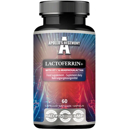 APOLLO'S HEGEMONY Lactoferrin+ 60 kaps.
