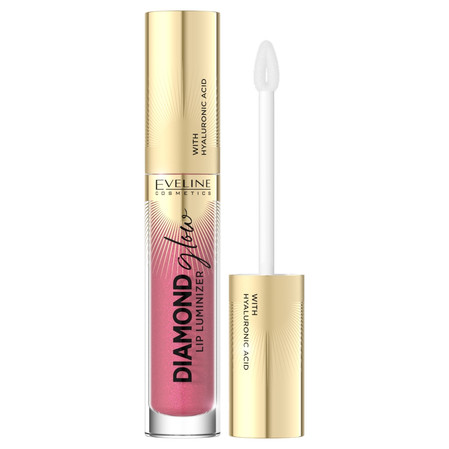 Eveline Diamond Glow Lip Luminizer Błyszczyk do ust z kwasem hialuronowym nr 09 4.5ml