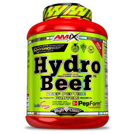 AMIX HYDRO BEEF PROTEIN odżywka białkowa hydroizolat 1000g smak czekolada - kokos