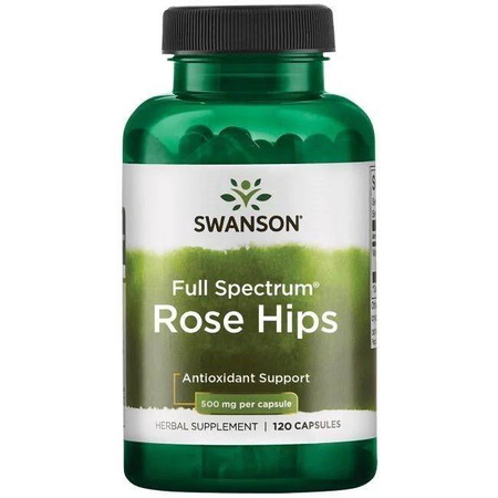 Swanson Dzika Róża  500 Mg 120 K