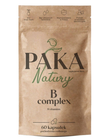 Paka Natury B-complex 8 witamin B 60 kaps.