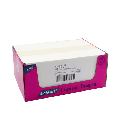 Vuokkoset, BIO, Tampony SUPER, 16 szt.