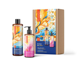 Vianek - Xmas Zestaw prebiotyczny do ciała, płyn do kapieli 400ml+balsam do ciała łagodzący 300ml