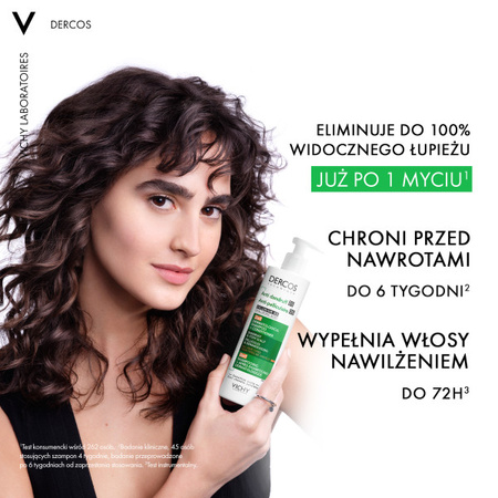 Vichy Dercos szampon przeciwłupieżowy z odżywką 2w1  390ml