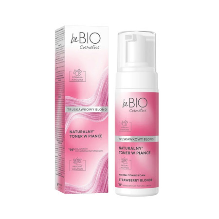 Naturalny toner w piance Truskawkowy Blond 120ml