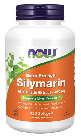Silymarin - Sylimaryna z Ostropestu Plamistego (120 kaps.)