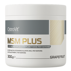 OstroVit MSM Plus na stawy 300 g smak grejpfrutowy