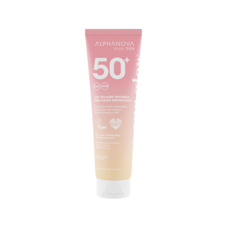 Alphanova, Daily Sun - Sun Glow, mleczko do opalania SPF50+, 150 ml