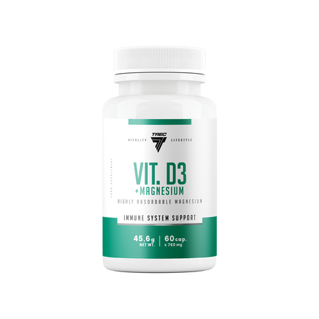 Trec VIT. D3 + MAGNESIUM 60 kaps.