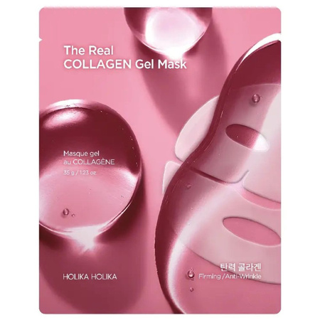 The Real Collagen Gel Mask hydrożelowa maska całonocna poprawiająca elastyczność 35g