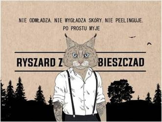 LaQ Ryś Mydło w kostce  dla facetów "Ryszard z Bieszczad" 85g